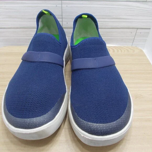 OOFOS OOMG EEZEE Navy Blue Slip On Shoes Women 10 EU 41 - Picture 2 of 5